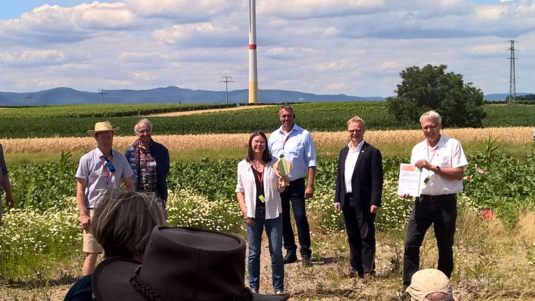 Umweltministerin Uli Höfken auf Sommertour in der Südpfalz