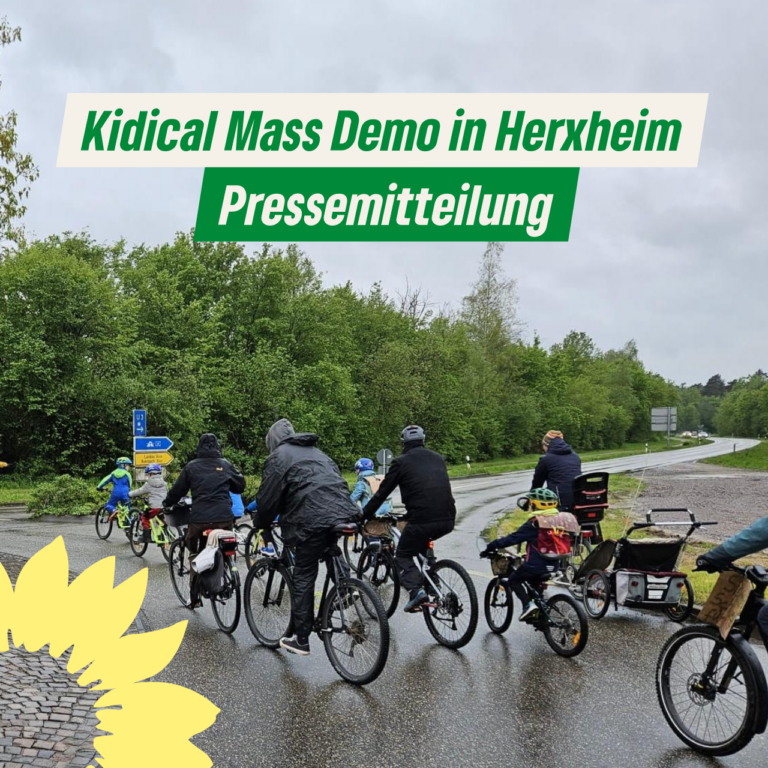 Kidical Mass Demo in Herxheim
